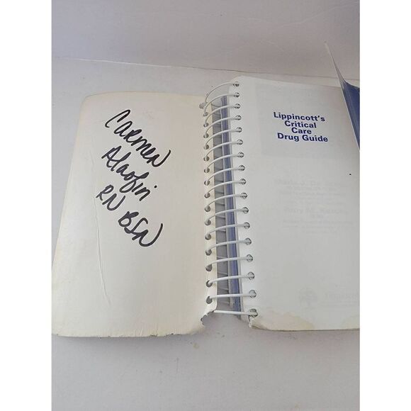 Lippincott's Critical Care Drug Guide First Edition by Marla De Jong & Amy Karch - Picture 6 of 7
